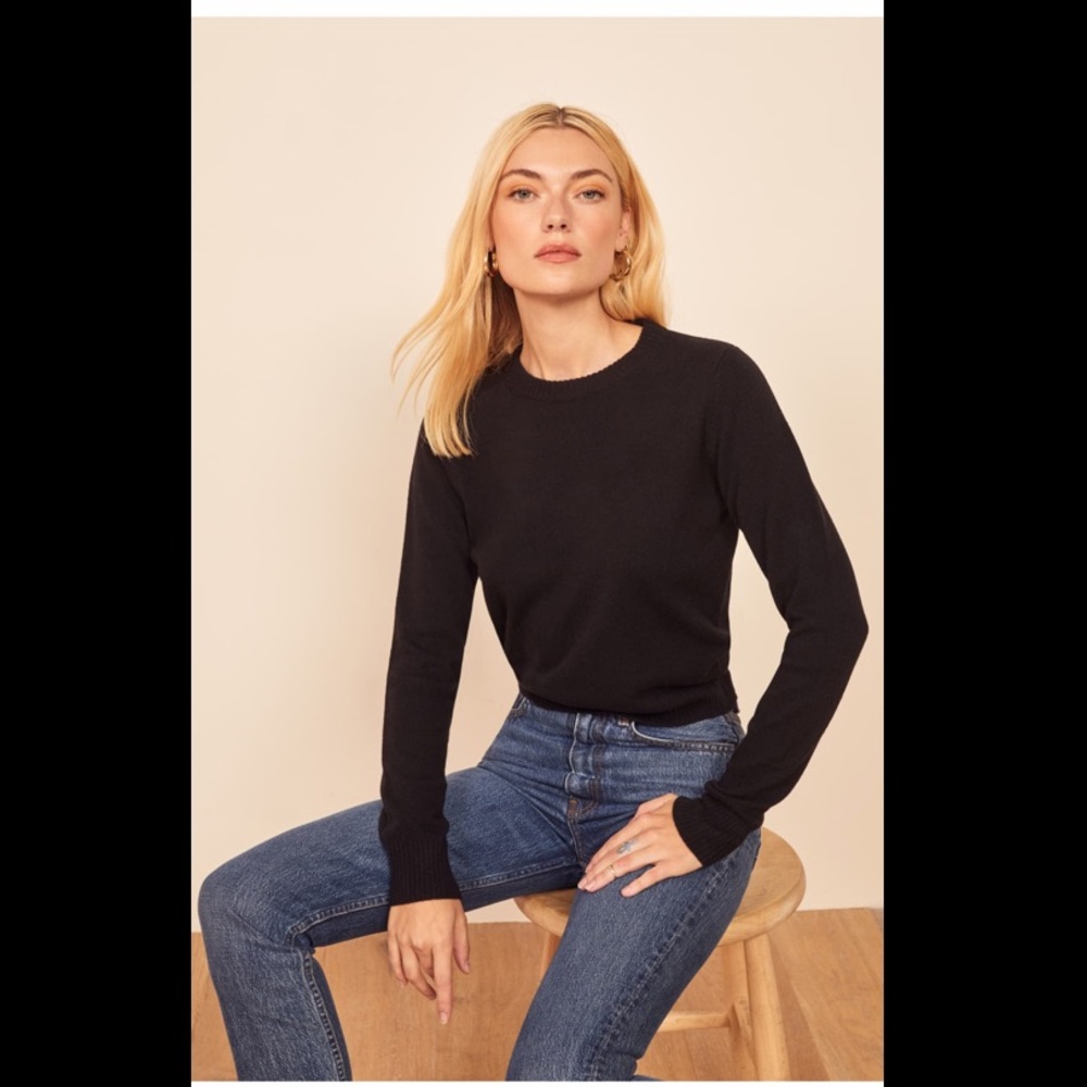 Reformation Cashmere Blend Crew, M (new with tags)